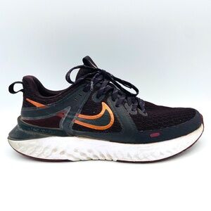 NIKE Women's Legend React 2 Purple Orange Running Shoes AT1369-602 Size 8